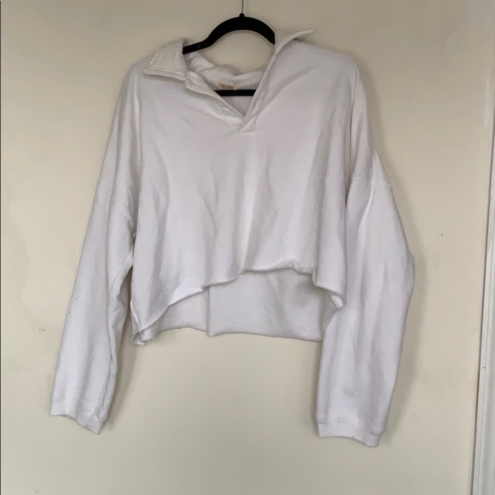 Cropped sweatshirt
